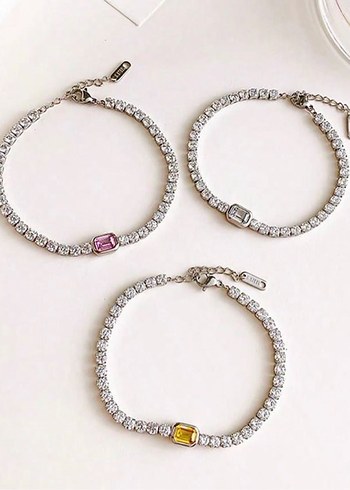 Renkli Taşlı Bileklik - Görsel 7