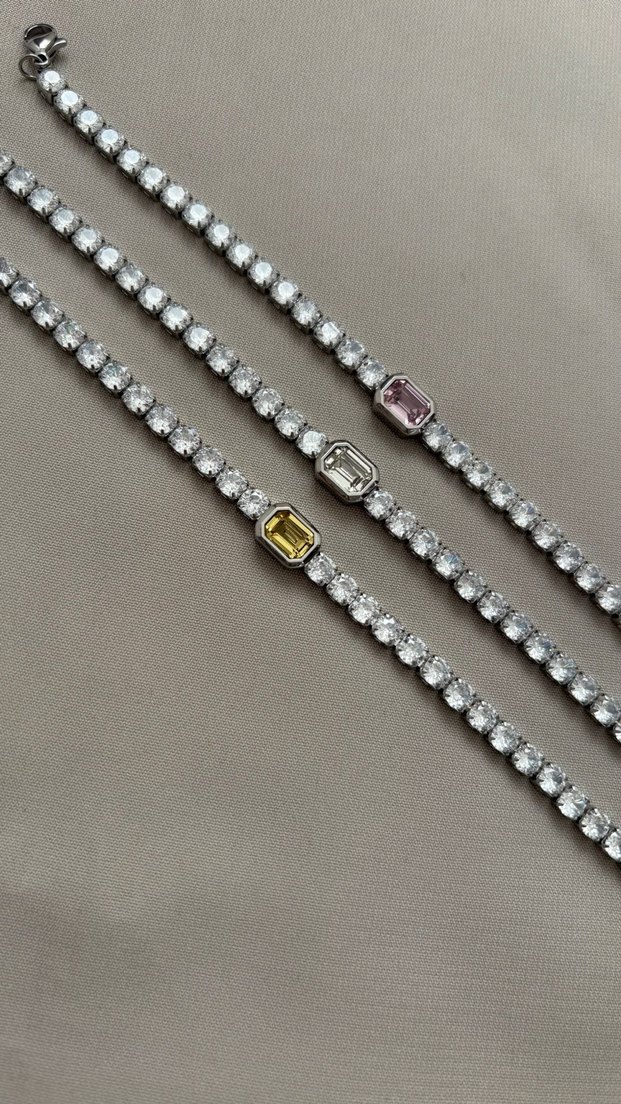 Renkli Taşlı Bileklik - Görsel 4