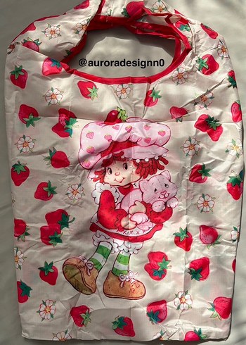 Çilek Kız Alışveriş Çantası - Görsel 4