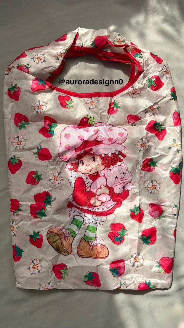 Çilek Kız Alışveriş Çantası - Görsel 4