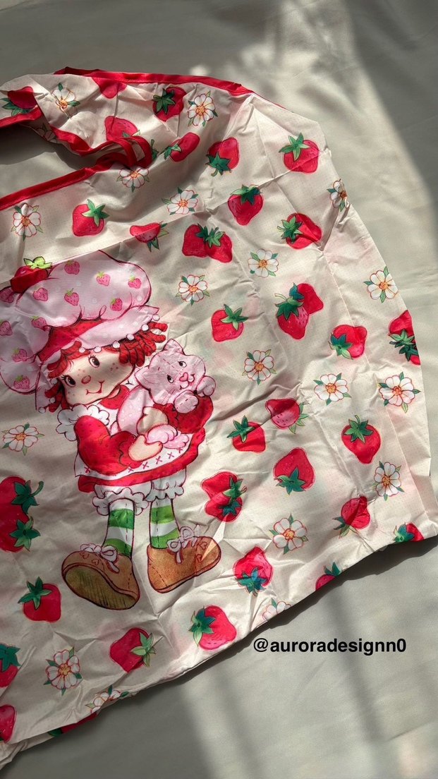 Çilek Kız Alışveriş Çantası - Görsel 3