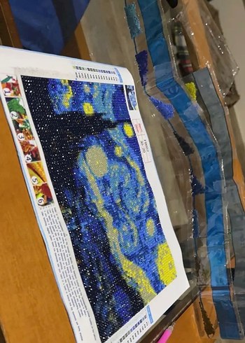 Van Gogh Elmas Yapıştırma Seti - Görsel 3