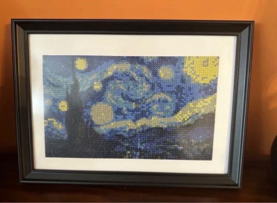 Van Gogh Elmas Yapıştırma Seti - Görsel 4