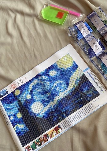 Van Gogh Taş Yapıştırma Sanatı - Görsel 2