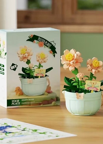 Mini Lego Çiçek - Görsel 7