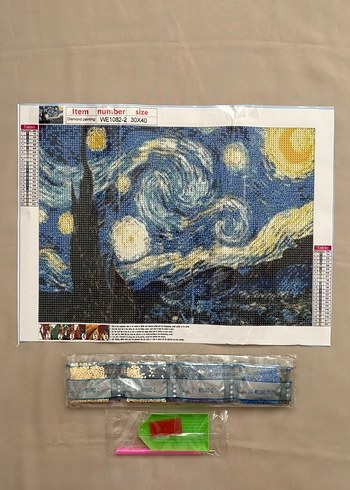 Van Gogh Elmas Yapıştırma Modelleri - Görsel 6