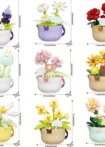 Mini Lego Çiçek - Görsel 8