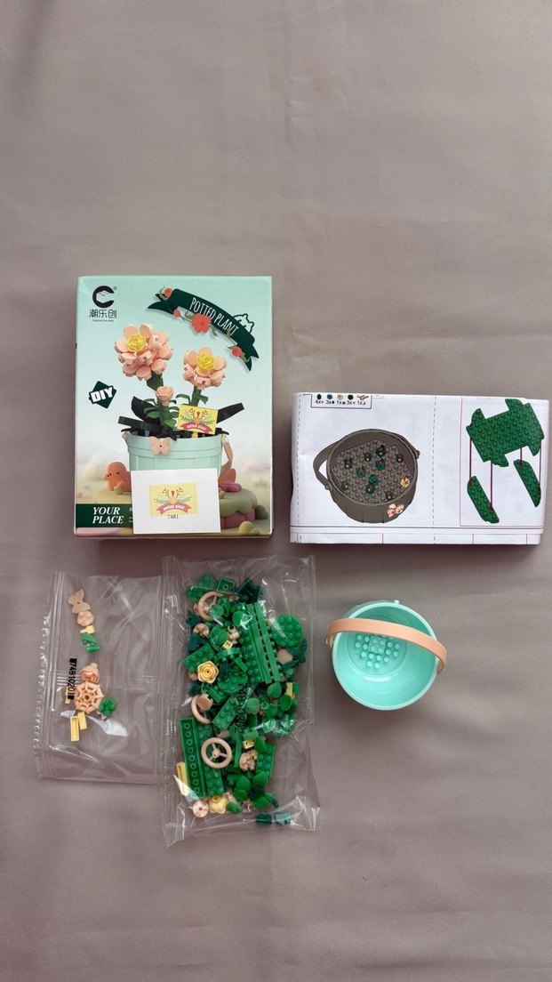 Mini Lego Çiçek - Görsel 4