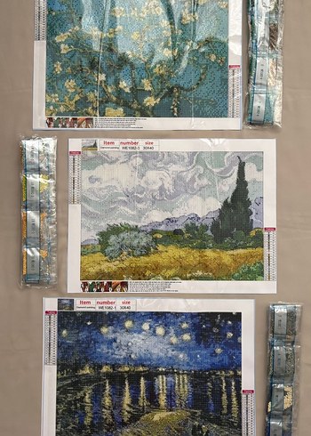 Van Gogh Elmas Yapıştırma Modelleri - Görsel 2