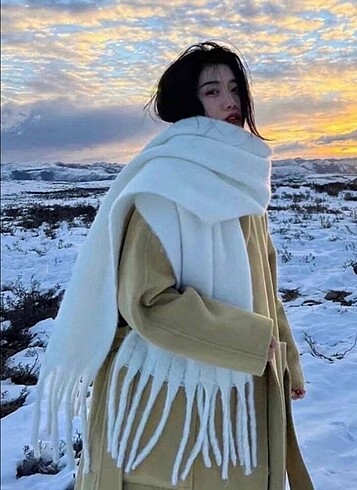 Peluş atkı