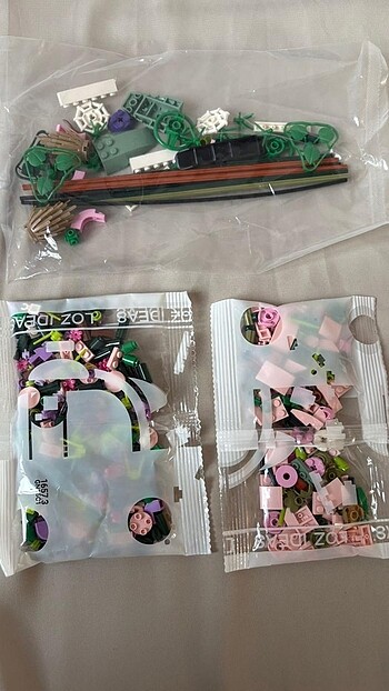diğer Beden çeşitli Renk Lego Çiçek Seti