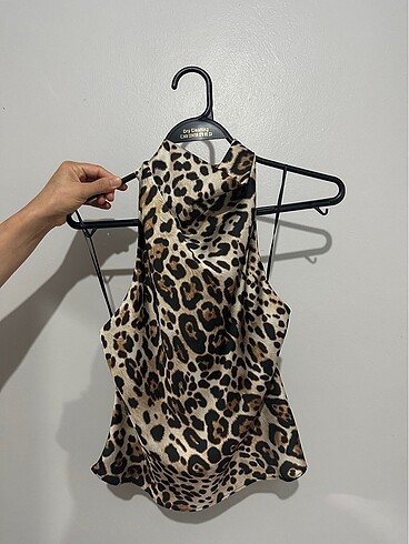 ZARA leopar bluz xs