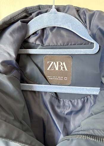 Lacivert Erkek Kapüşonlu Fermuarlı Şişme Mont - Görsel 6