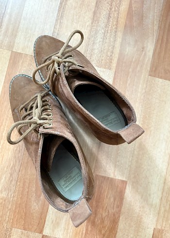 Kadın Bohem Tarz Süet Dolgu Topuklu Bot - Görsel 7