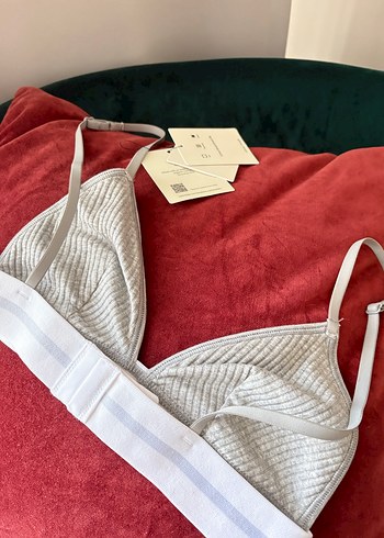 Calvin Klein Gri Spor Sütyen - Görsel 5