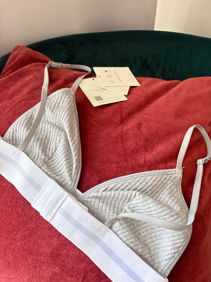 Calvin Klein Gri Spor Sütyen - Görsel 5