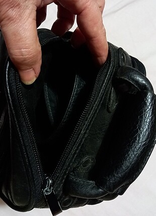  Beden siyah Renk Çok cepli erkek çanta 