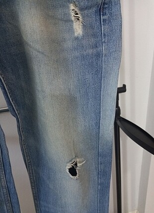 34 Beden mavi Renk Erkek kot pantolon