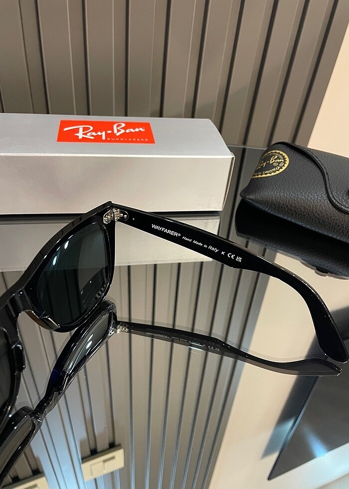 Rayban wayfarer 54 ekartman eğik - Görsel 3