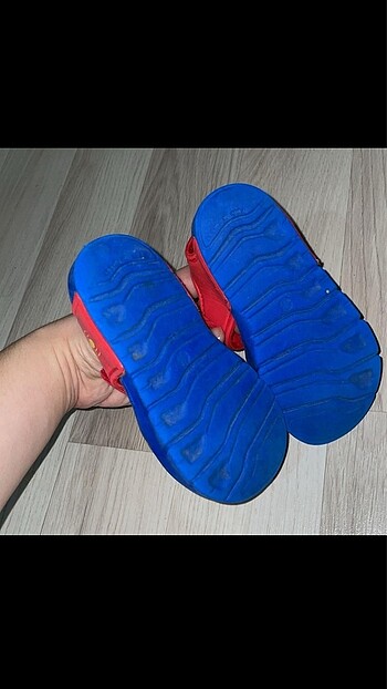 25 Beden lacivert Renk Spıderman sandalet