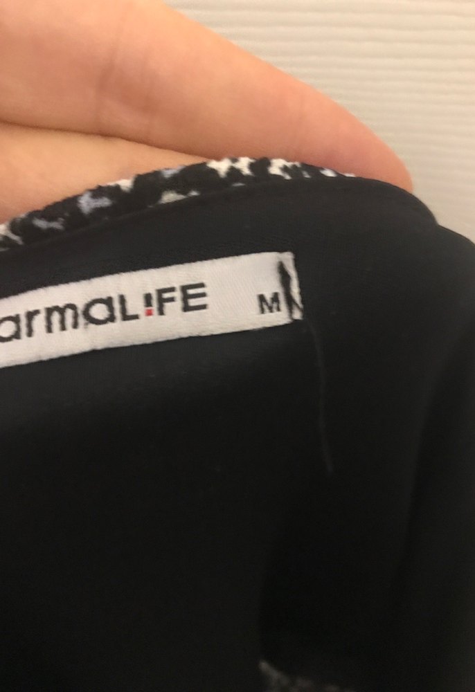 Drapeli V Yaka Kadın Uzun Elbise - Görsel 3