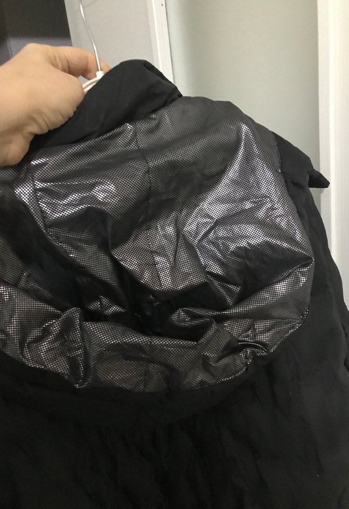 Siyah Midi Kadın Kışlık Mont - Görsel 5