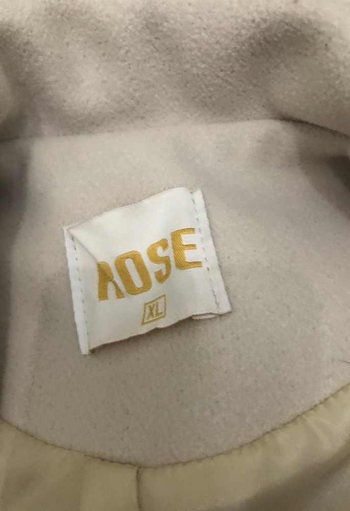 Bej Uzun Kadın Kaban Düğmeli - Görsel 3