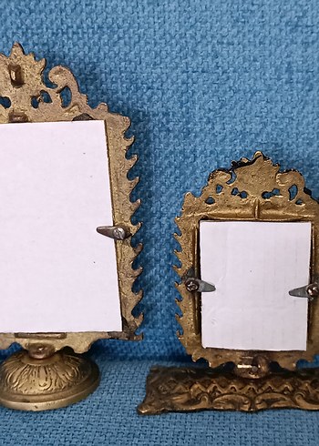 E.L.F Altın Renkli Osmanlı Miniatür ve Hat Tablosu