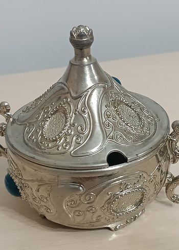 Turkuaz Taşlı Parlak şekerlik - Görsel 2