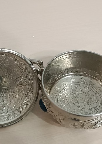 Turkuaz Taşlı Parlak şekerlik - Görsel 3