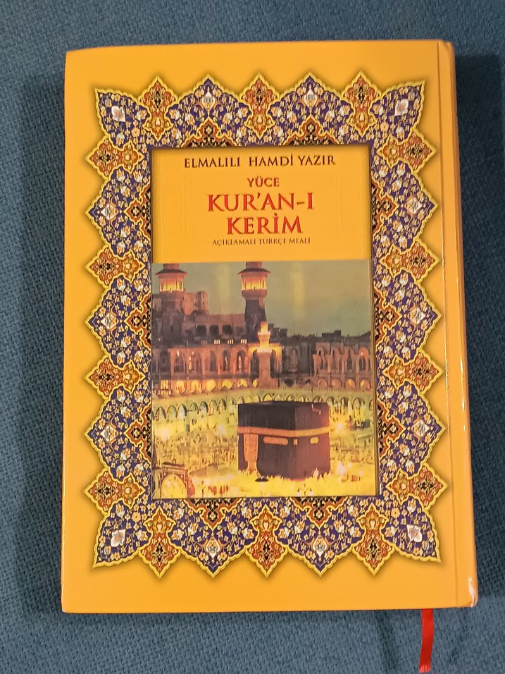 büyük rahle boy (28*20 cm) mealli Kur'an-ı Kerim - Görsel 2