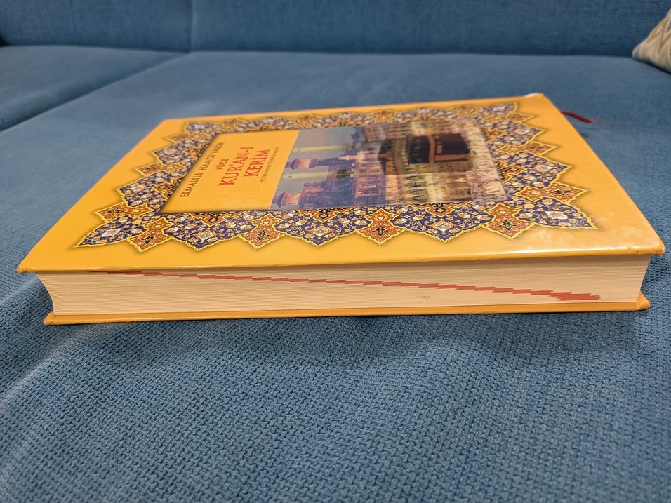 büyük rahle boy (28*20 cm) mealli Kur'an-ı Kerim - Görsel 4