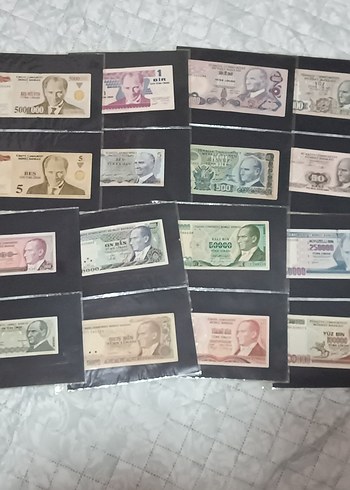 Koleksiyonluk Eski Banknotlar Albümü