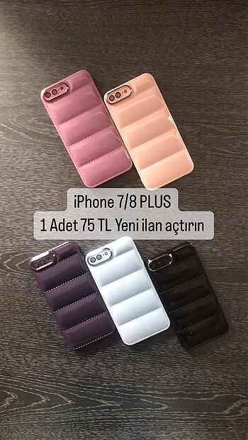 İPhone 7/8 Plus Puffer kılıf