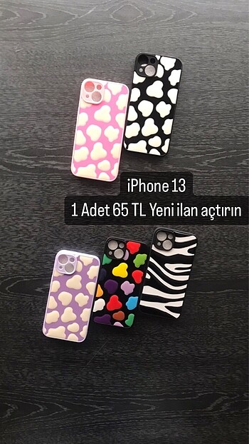 İPhone 13 kabartmalı kılıf