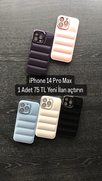 iPhone 14 Pro Max Puffer Kılıf
