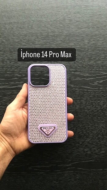 İPhone 14 Pro Max Taşlı Kılıf
