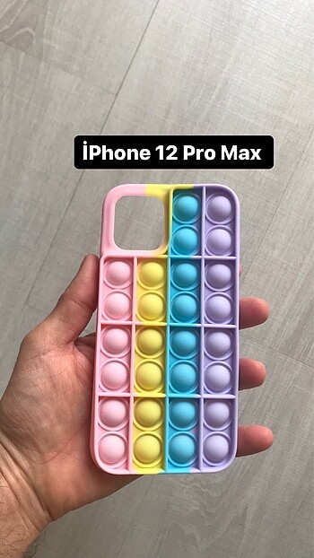 iPhone 12 Pro Max Popit kılıf