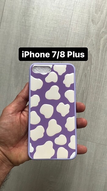 İPhone 7/8 Plus Kabartmalı kılıf