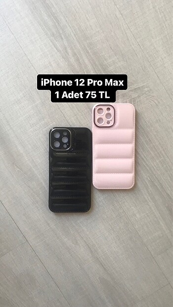 İPhone 12 Pro Max Puffer kılıf