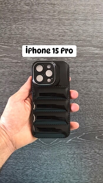 İPhone 15 Pro Puffer Kılıf
