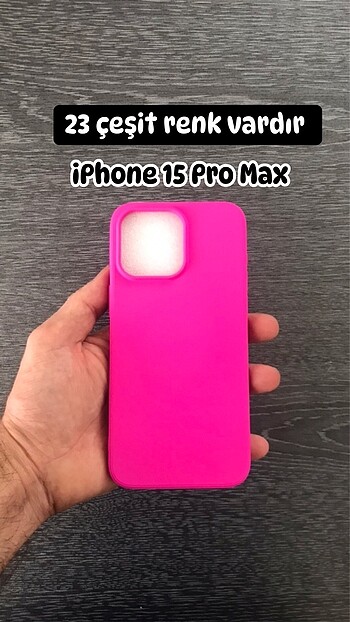 iPhone 15 Pro Max Lansman Kılıf