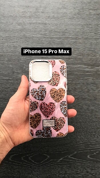 İPhone 15 Pro Max Leopar Kılıf