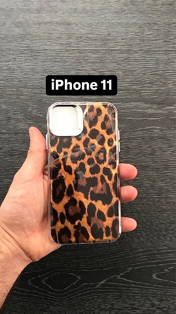 iPhone 11 Leopar Kılıf