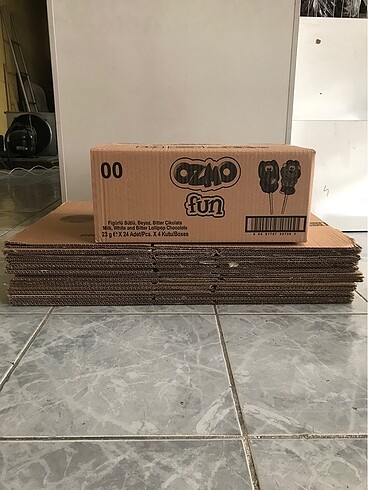 Çıkma Temiz koli Eni 29 cm Yükseklik 19 cm Uzunluk 42 cm