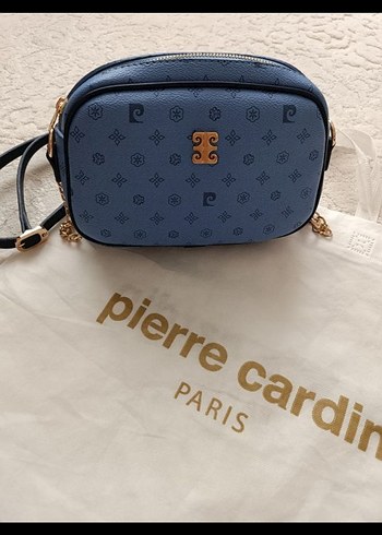 Pierre Cardin Pierre Cardin Mavi Zincir Detaylı Kadın Çapraz Çanta