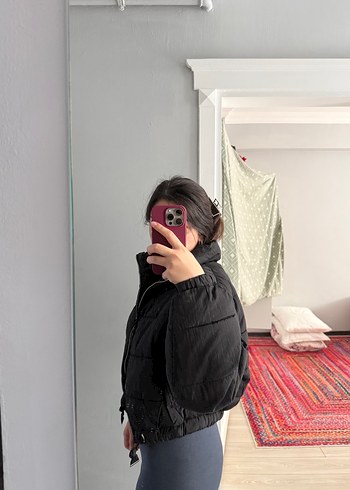 xs Beden Pull&bear crop mont