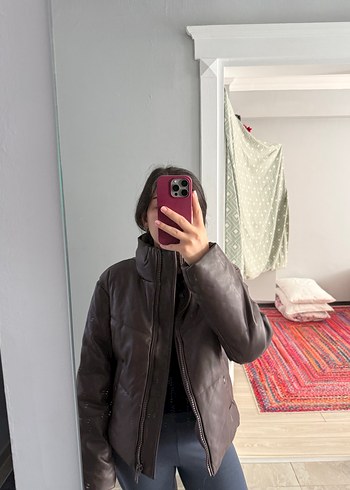 xs Beden Pull&bear deri mont