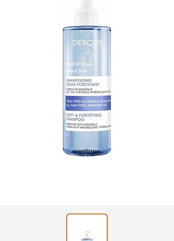 VICHY Vichy dercos şampuan