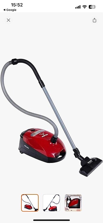Miele oyuncak elektrikli süpürge